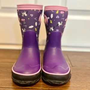Bogs Classic Pegasus Boots Mid-calf - Size 11 - Purple/Pink